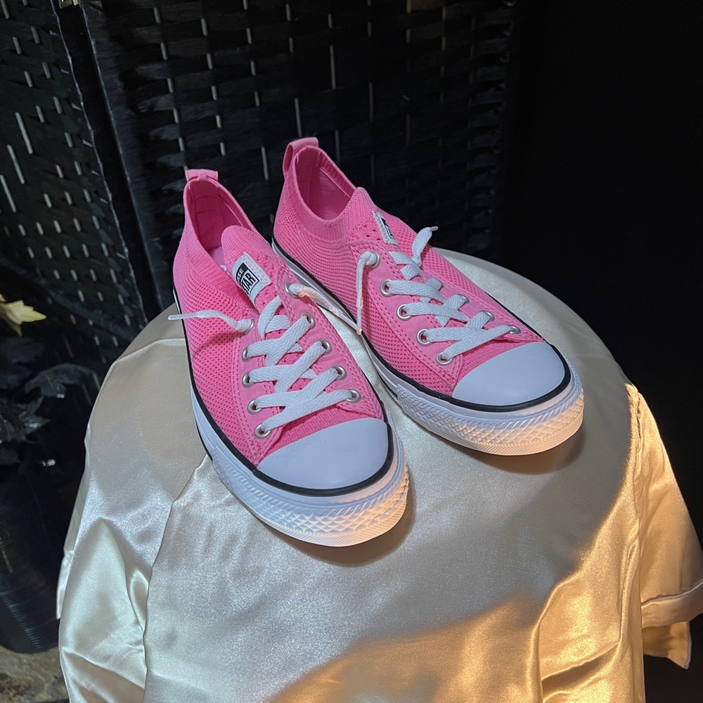 Converse Chuck Taylor All Star Big Kid Girls' Knit Slip-On